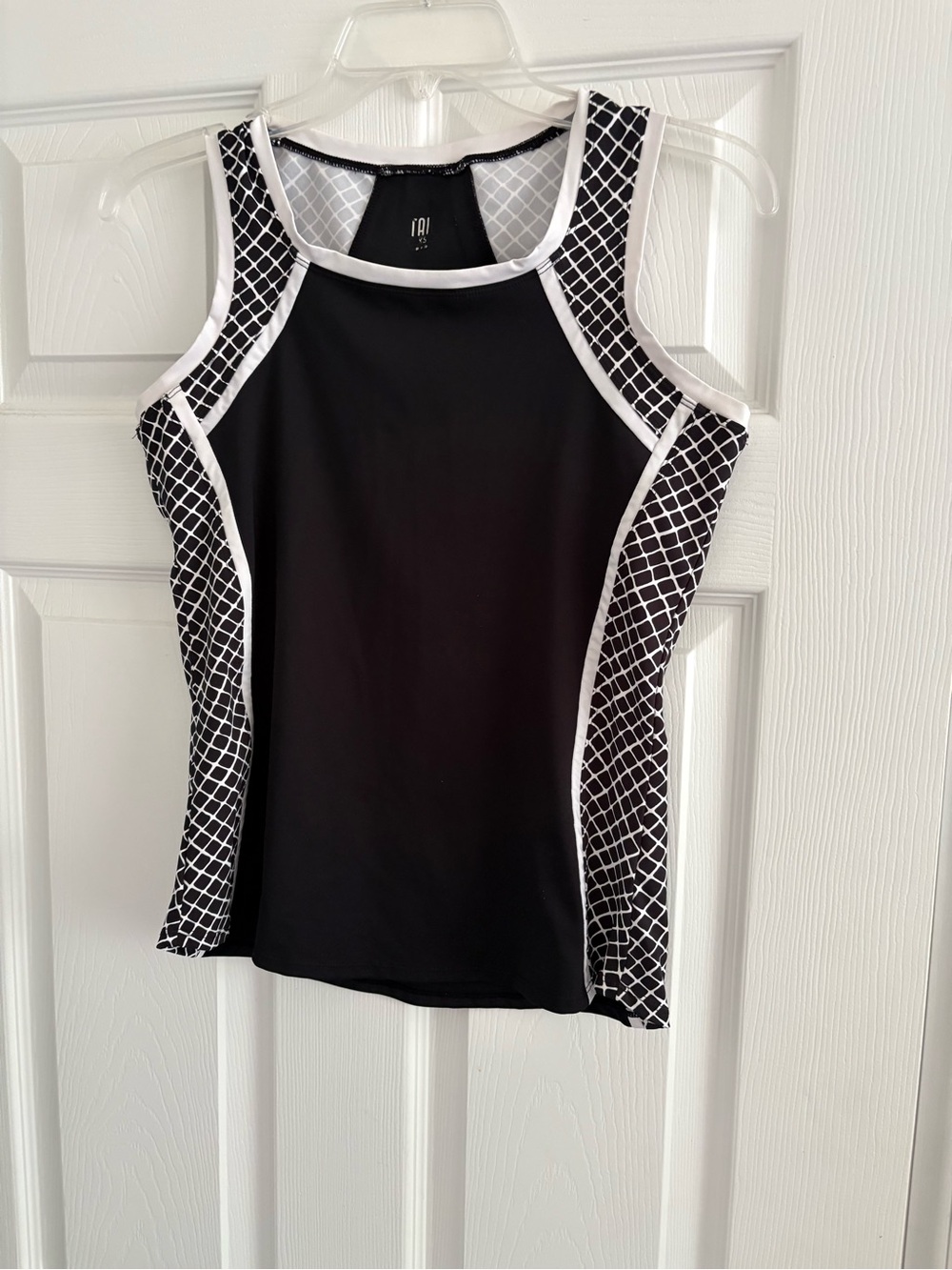 Tail Athletic Black & White Tank Top